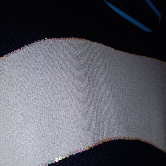 Black Shirt with White Abstract Design - Picture 2 of 5